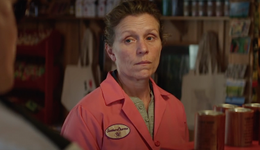 Tre manifesti a Ebbing, Missouri: Frances McDormand in un'immagine tratta dal film di Martin McDonagh