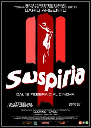Locandina di Suspiria